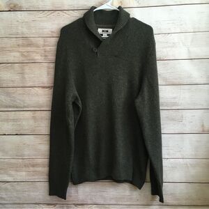 JOSEPH ABBOUD WOOL SWEATER IN GREEN